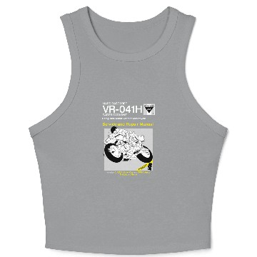 Discover Cyclone Service and Repair - Robotech - Crop Tank Top