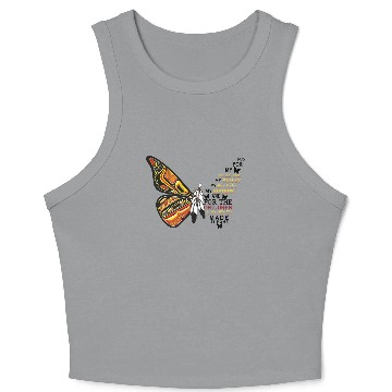 Discover I Pray For My Ancestors Classic Crop Tank Top