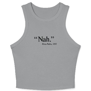 Discover Nah Rosa Parks 1955 Crop Tank Top