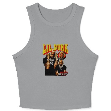 Discover Lil Durk Vintage Crop Tank Top