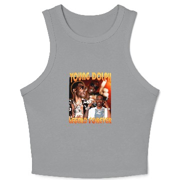 Discover RIP Young Dolph Crop Tank Top, Young Dolph Crop Tank Top