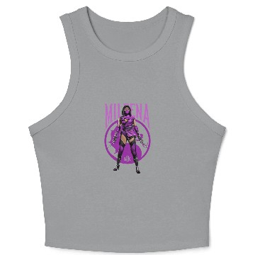 Discover MORTAL KOMBAT MILEENA Crop Tank Top