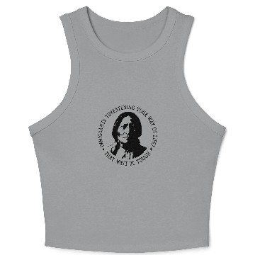 Discover That's Must Be Tough Crop Tank Top