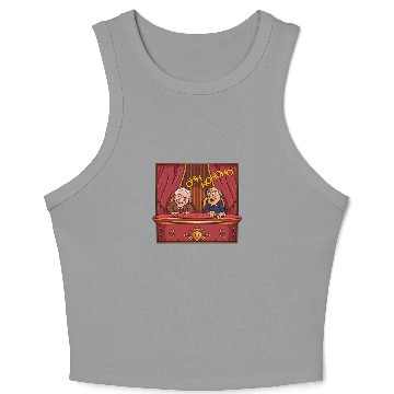 Discover Statler and Waldorf  Classic Crop Tank Top