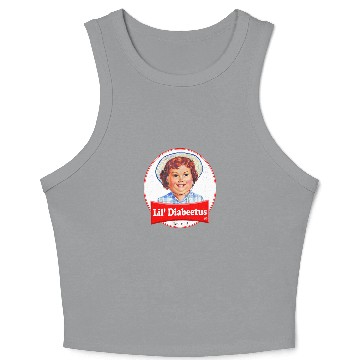 Discover Lil Diabeetus Crop Tank Top