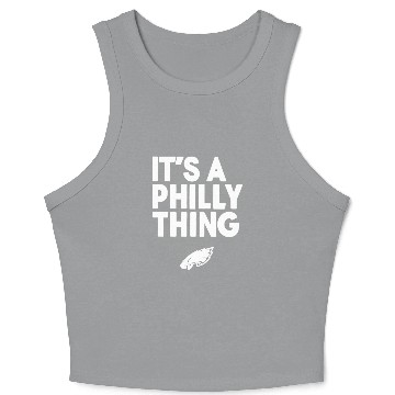 Discover Nick Sirianni It’s A Philly Thing Essential Crop Tank Top
