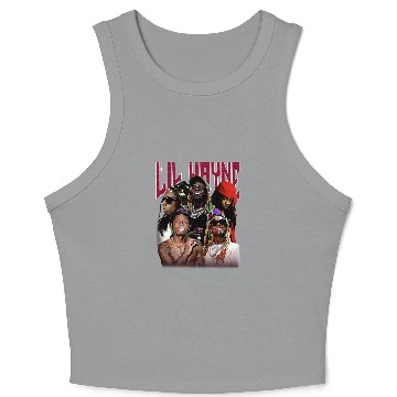Discover Lil Wayne Crop Tank Top, Lil Wayne Merch Crop Tank Top