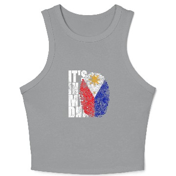 Discover It's In My DNA Philippine Crop Tank Top