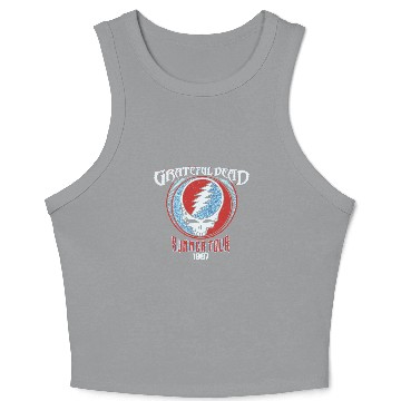 Discover Liquid Blue Men's Grateful Dead Crop Tank Top