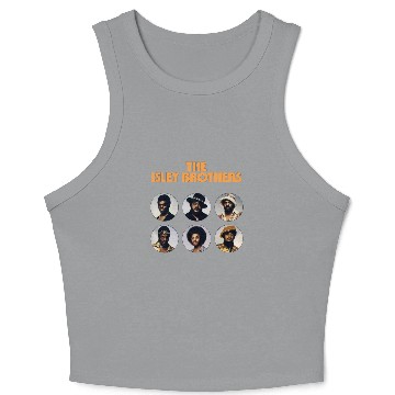 Discover The Isley Brothers Classic Crop Tank Top