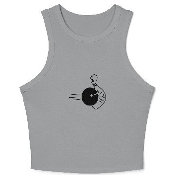 Discover in the nuts Crop Tank Top