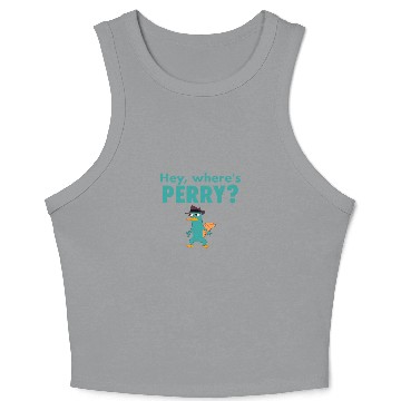 Discover Hey, Where's Perry? - Phineas - Crop Tank Top