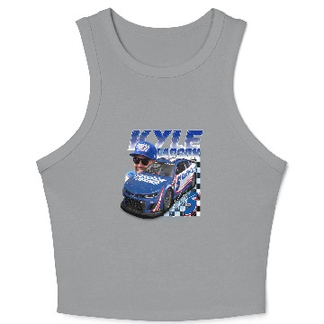 Discover Vintage Kyle Larson NAscar  Crop Tank Top