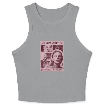 Discover Reputation Taylorr Swift ) 1871 Crop Tank Top