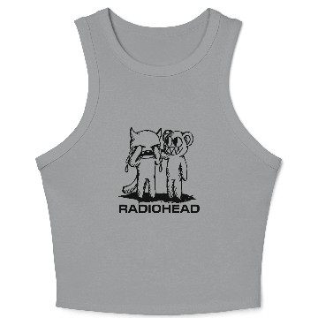 Discover Radiohead Crop Tank Top