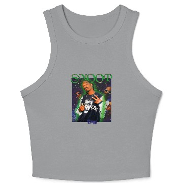 Discover Snoop Dogg Vintage Crop Tank Top