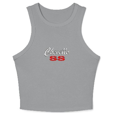 Discover Chevelle SS Emblem Crop Tank Top