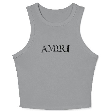 Discover Crop Tank Top White - Bandana Logo