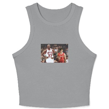 Discover Michael Jordan Troy Bolton Unisex Crop Tank Top