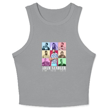 Discover Eras Tour Adam Sandler Crop Tank Top
