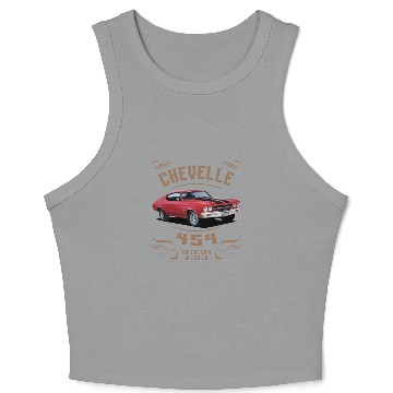 Discover 454 Chevelle Crop Tank Top