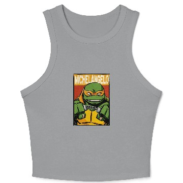 Discover Michaelangelo | Teenage mutant ninja turtles Crop Tank Top
