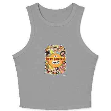 Discover The Bobs Burgers Movie Baseball Jerseys Crop Tank Top