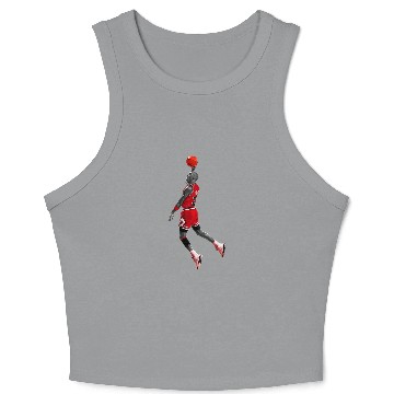 Discover Michael Jordan - Michael Jordan - Crop Tank Top