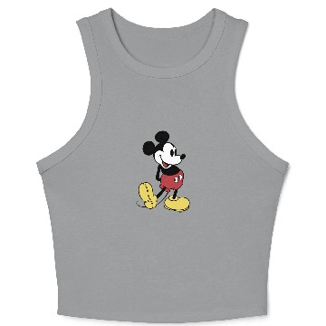 Discover Classic Mickey Mouse Crop Tank Top