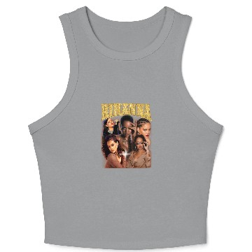 Discover Rihanna Crop Tank Top | Rihanna Graphic Crop Tank Top