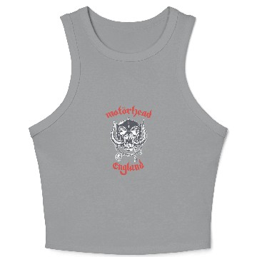 Discover Motorhead Vintage Crop Tank Top
