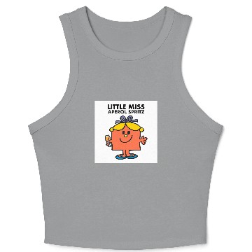 Discover Little Miss Aperol Spritz Crop Tank Top