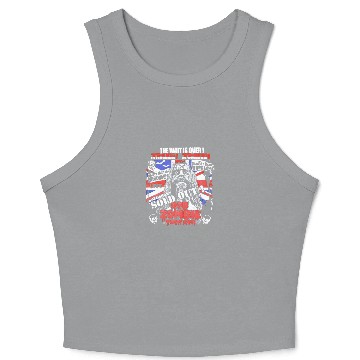 Discover Vintage ROB ZOMBIE Tour Graphic Crop Tank Top