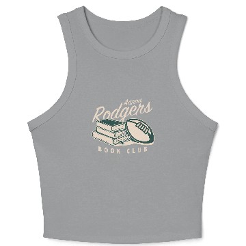 Discover Aaron Rodgers Book Club Crop Tank Top