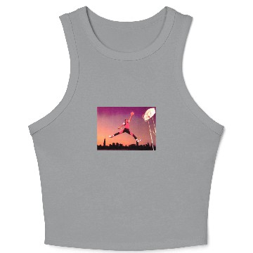Discover Jordan Skyline - Michael Jordan - Crop Tank Top