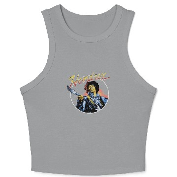 Discover The Jimi Hendrix Experience Live Fender Crop Tank Top