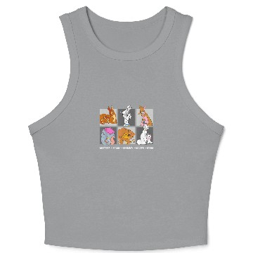 Discover Disney Characters Neutral Mothers Day Crop Tank Top