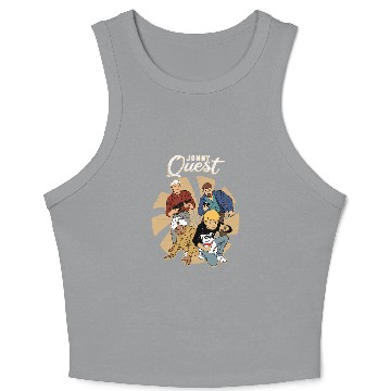 Discover Retro Jonny Quest - Jonny Quest - Crop Tank Top