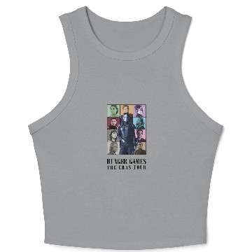 Discover Eras Tour The Hunger Games Hunger Game Hawaiians Crop Tank Top