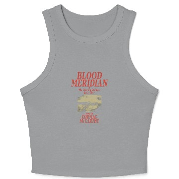 Discover Blood Meridian Cormac Mccarthy - Vintage Western Novel Crop Tank Top