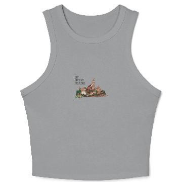 Discover Disneyland Paris Big Thunder Mountain Hawaiians Crop Tank Top