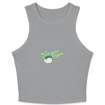 Discover Frog Gift GDR SEVENTIES 70s FROG DESIGN Crop Tank Top toad frog Crop Tank Top