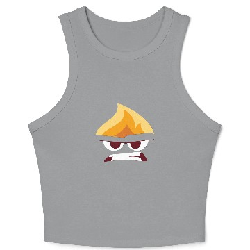 Discover Angry Face Funny Disney Inside Out 3D Crop Tank Top