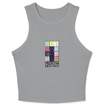 Discover Princess eras tour Crop Tank Top