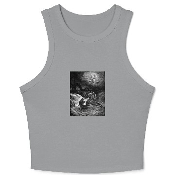 Discover LEVIATHAN, Gustave Dore illustration Crop Tank Top
