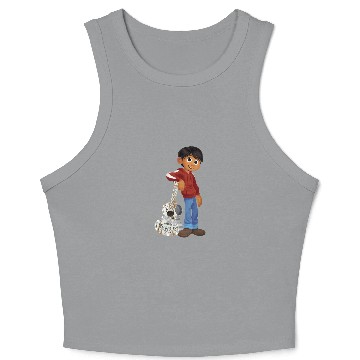 Discover Disney Pixar Coco | Miguel | Playing Guitar Crop Tank Top