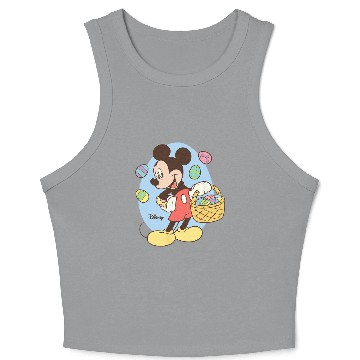 Discover Disney - Mickey Easter Basket Crop Tank Top