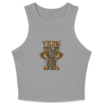 Discover Viking World Tour Crop Tank Top