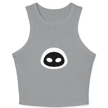 Discover Disney Pixar WALL-E EVE Big Face Chest Portrait Crop Tank Top