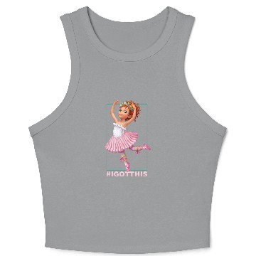 Discover Disney Fancy Nancy Ballerina IGotThis Baseball Jerseys Crop Tank Top